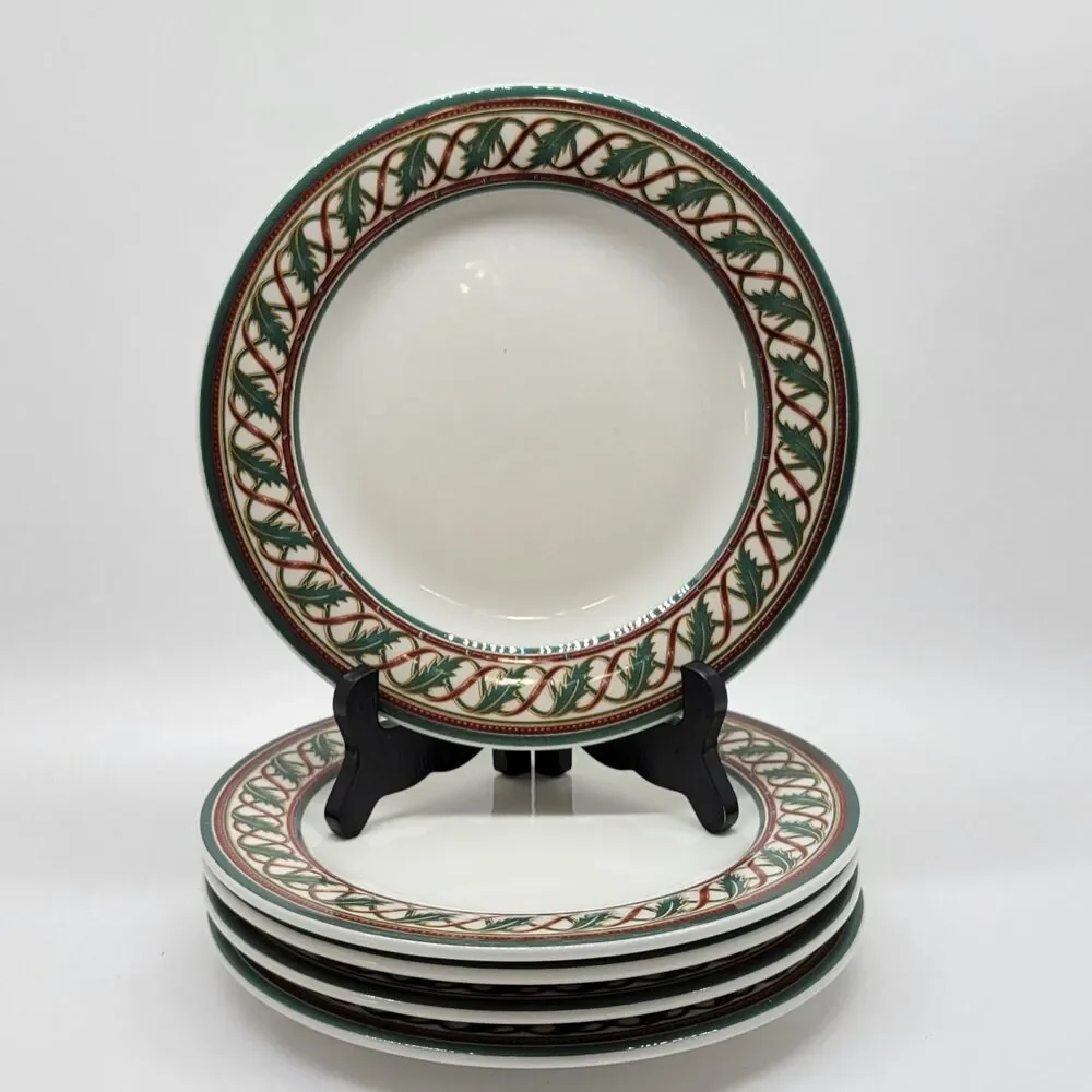 Pier 1 Per63 Set Of 5 Holiday 8 1/4